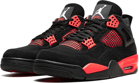 Nike Air Jordan 4 Retro Red Thunder (GS) Rood