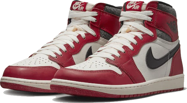 Nike Air Jordan 1 High Chicago Lost And Found (Reimagined) Rood