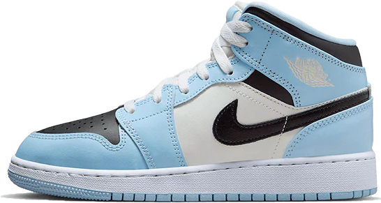 Nike Air Jordan 1 Mid Ice Blue Blauw