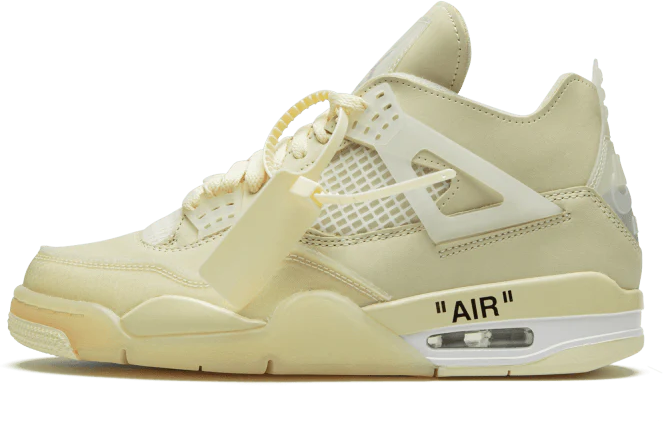 Nike Air Jordan 4 Retro Off-White Sail Wit
