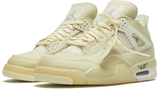 Nike Air Jordan 4 Retro Off-White Sail Wit