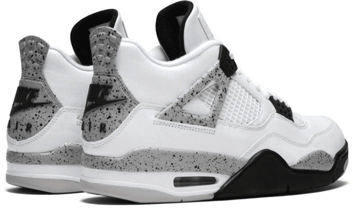 Nike Air Jordan 4 Retro White Cement Wit