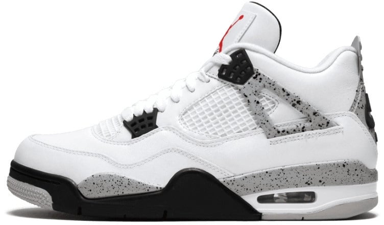 Nike Air Jordan 4 Retro White Cement Wit