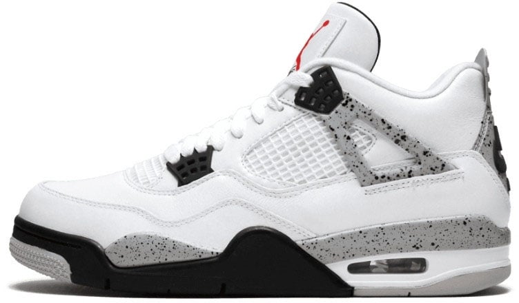 Nike Air Jordan 4 Retro White Cement Wit