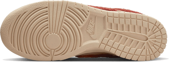 Nike Nike Dunk Low Terry Swoosh Beige