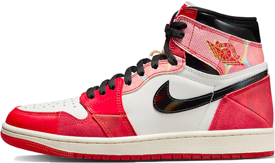 Nike Air Jordan 1 High OG Spider-Man Across the Spider-Verse (GS) Rood