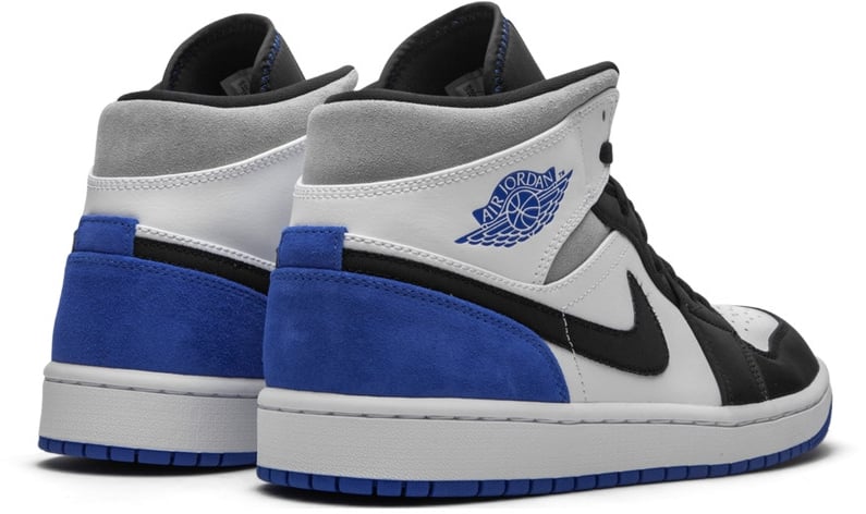 Nike Air Jordan 1 Mid SE Union White Black Royal Zwart