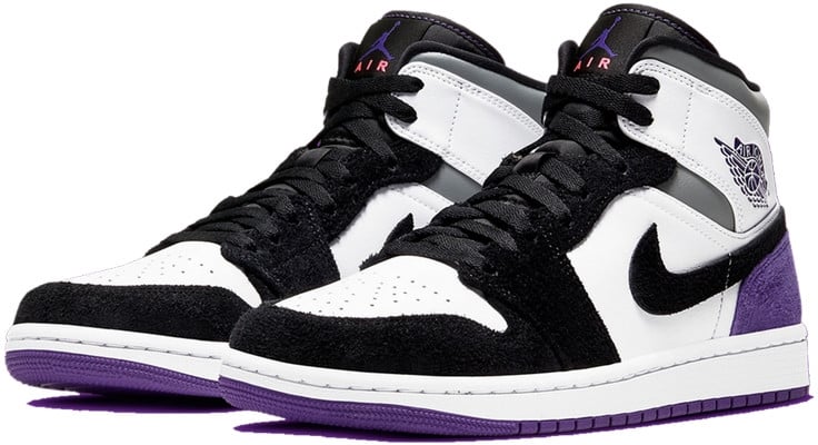 Nike Air Jordan 1 Mid SE Purple Paars