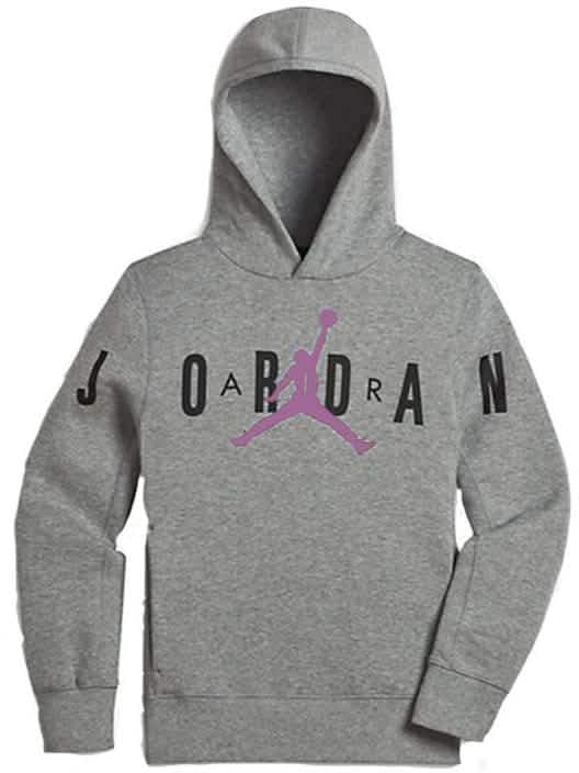 Nike Jordan Flight Fleece Hoodie Kids Grijs Grijs