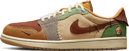 Nike Air Jordan 1 Retro Low OG Zion Williamson Voodoo Beige
