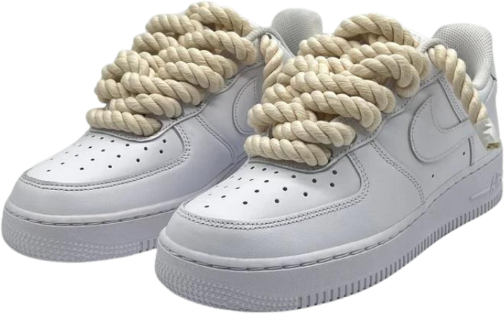 Nike Air Force 1 Low Cordon Beige Wit