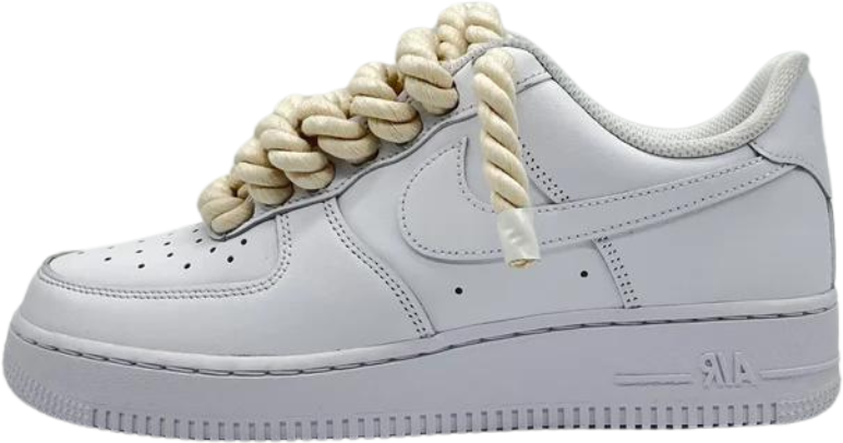 Nike Air Force 1 Low Cordon Beige Wit
