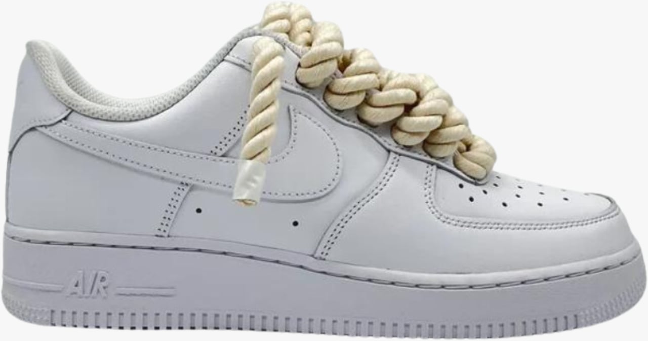 Nike Air Force 1 Low Cordon Beige Wit