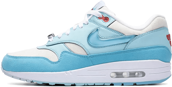 Nike Nike Air Max 1 Puerto Rico Blue Gale Blauw