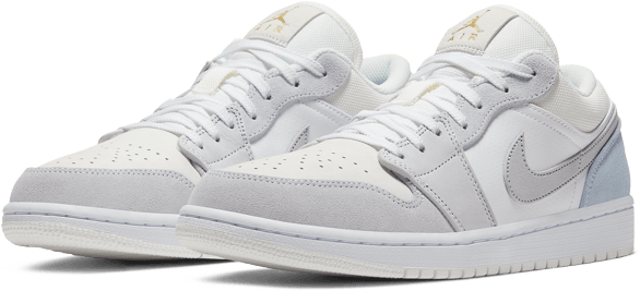 Nike Air Jordan 1 Low Sky Grey Paris Wit