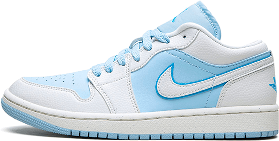 Nike Air Jordan 1 Low SE Reverse Ice Blue Blauw