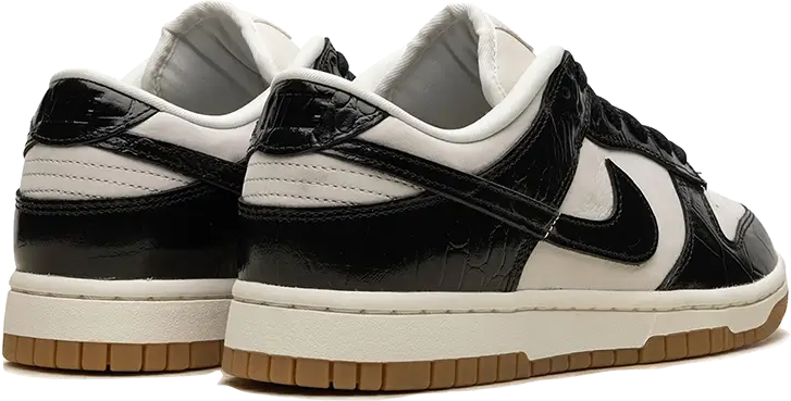 Nike Nike Dunk Low LX Black Croc Wit