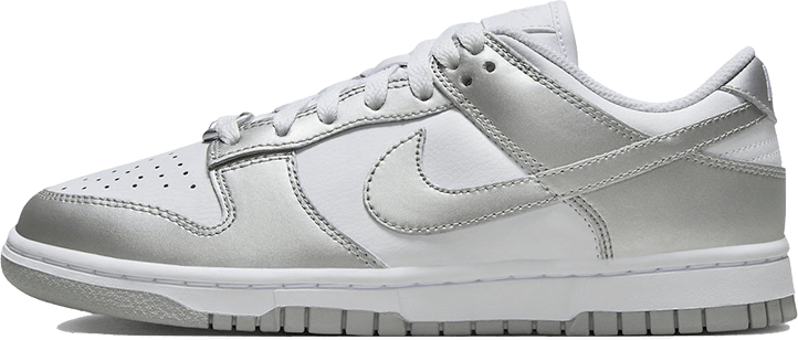 Nike Nike Dunk Low Metallic Silver Grijs