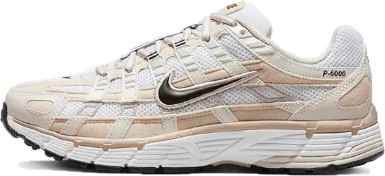 Nike P-6000 Sail Gold Wit
