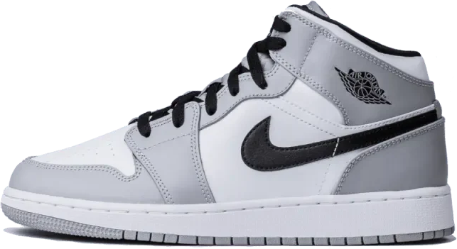 Nike Air Jordan 1 Mid Light Smoke Grey Grijs