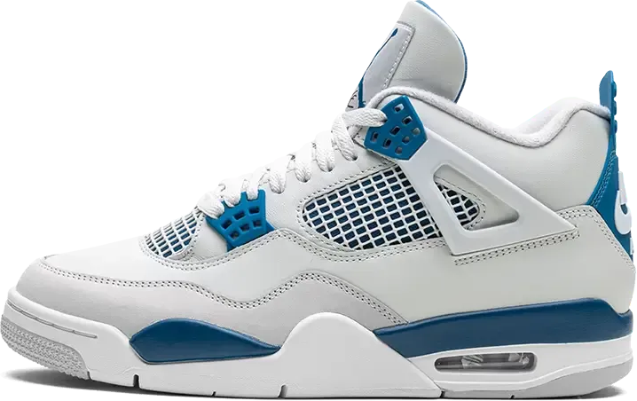 Nike Air Jordan 4 Retro Military Blue (2024) Blauw
