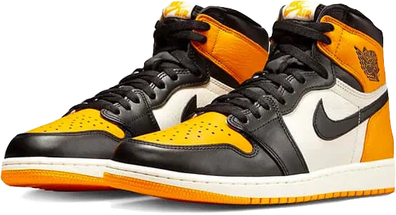 Nike Air Jordan 1 Retro High OG Yellow Toe Geel