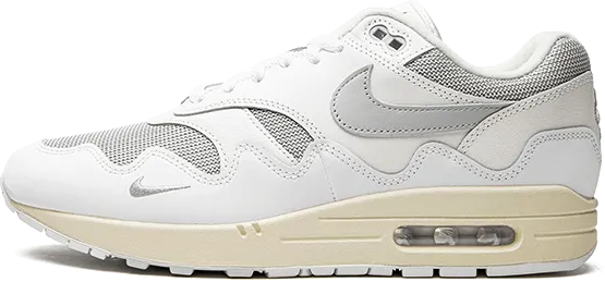 Nike Air Max 1 Patta White Grey Wit
