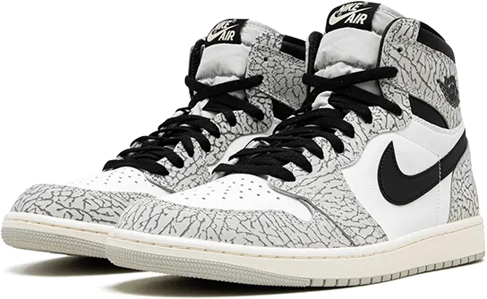 Nike Air Jordan 1 Retro High OG White Cement Grijs
