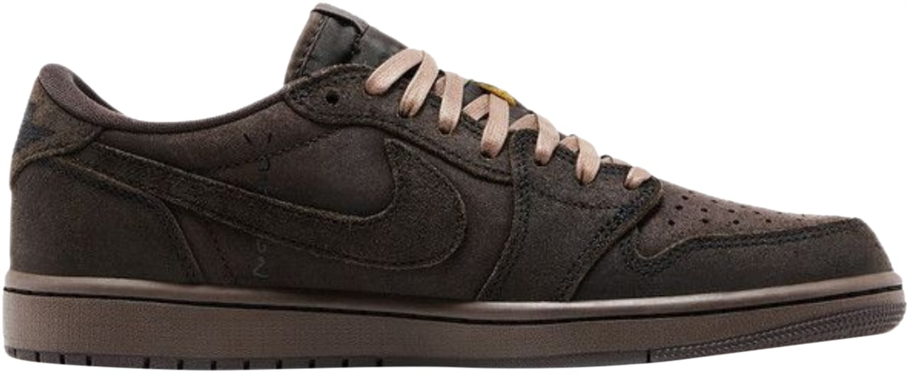 Nike Air Jordan 1 Retro Low OG SP Travis Scott Velvet Brown Zwart