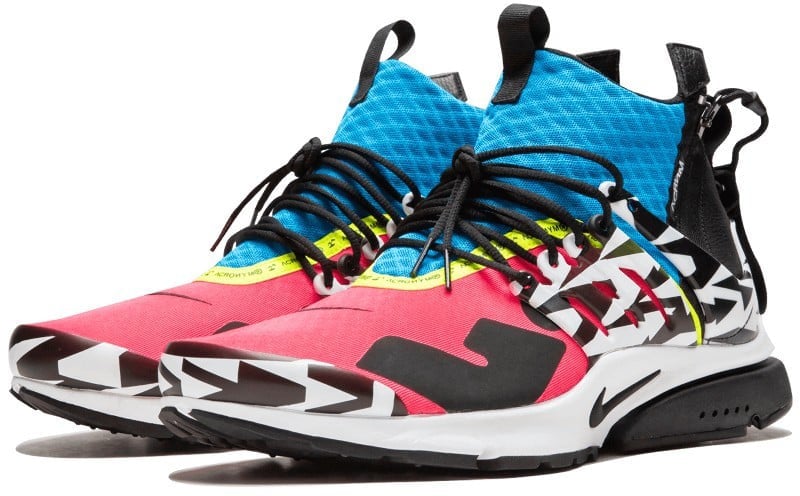 Nike Nike Air Presto Mid Acronym Pink Zwart