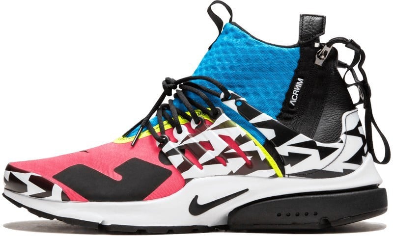 Nike Nike Air Presto Mid Acronym Pink Zwart