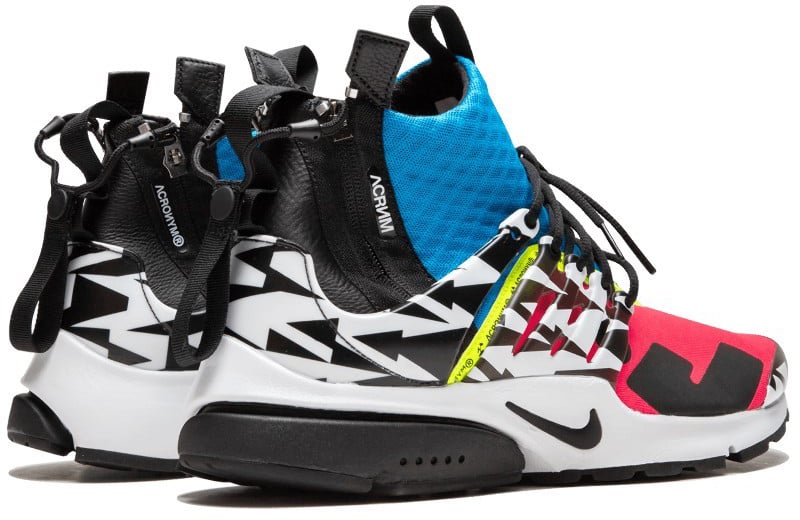 Nike Nike Air Presto Mid Acronym Pink Zwart