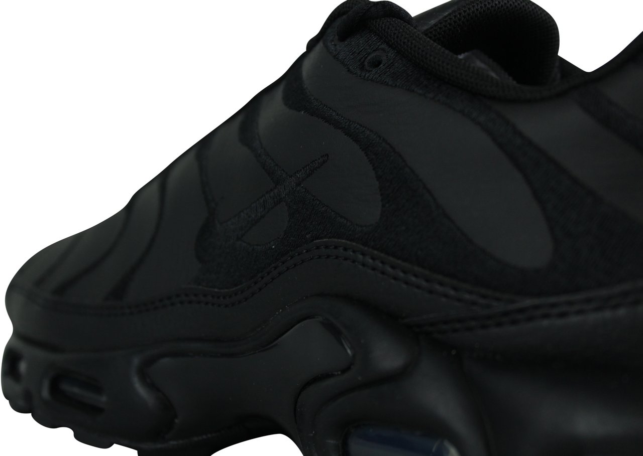 Nike Nike Air Max Plus 'Triple Black Leather' Zwart