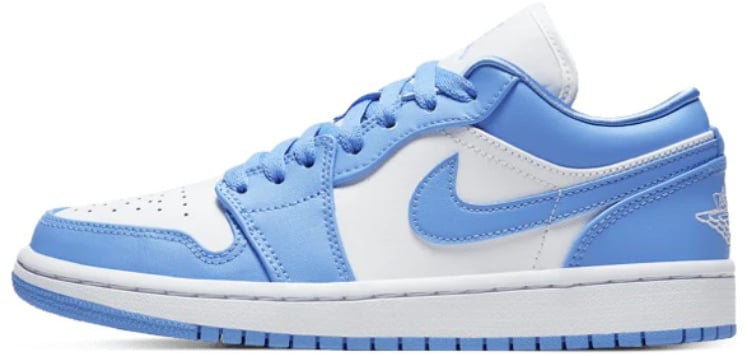 Nike Air Jordan 1 Low UNC Lichtblauw