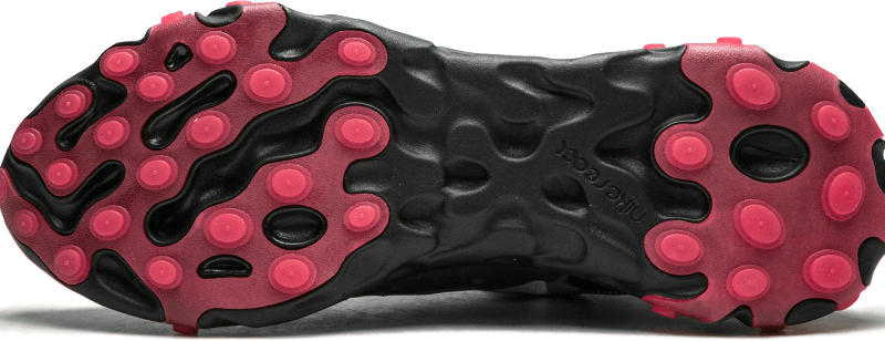 Nike Nike React Element 87 Solar Red Zwart