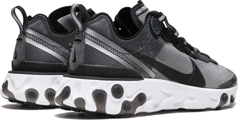 Nike Nike React Element 87 Anthracite Zwart