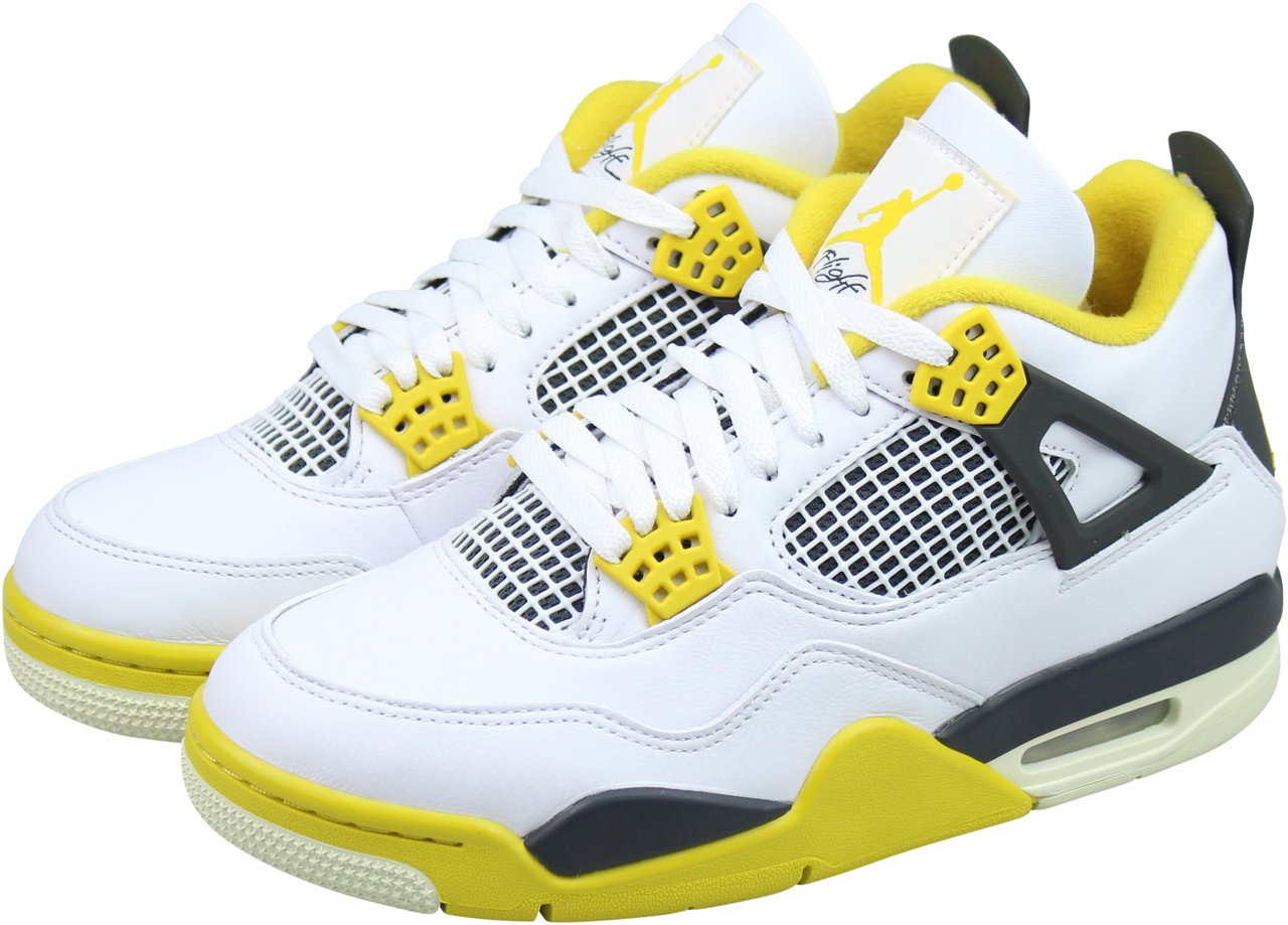 Nike Air Jordan 4 'Vivid Sulfur' Geel