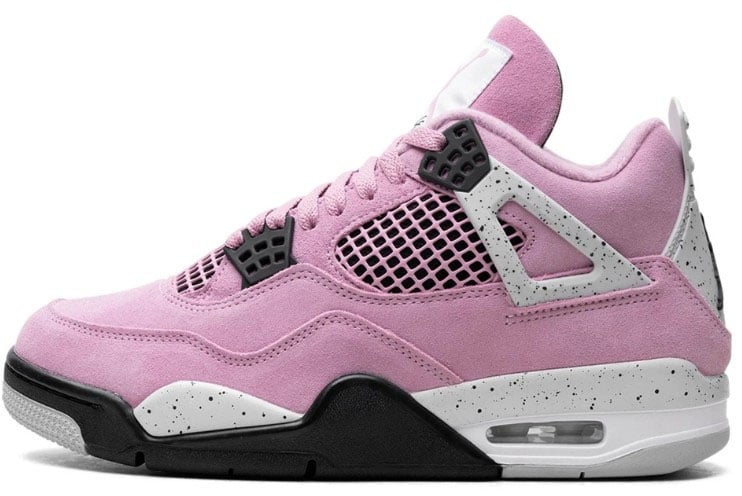 Nike Air Jordan 4 Retro Orchid Zwart