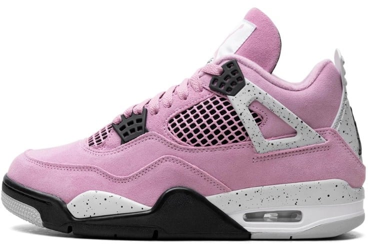 Nike Air Jordan 4 Retro Orchid Zwart