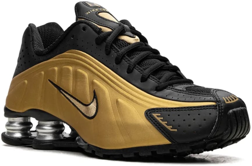 Nike Shox R4 Sneakers Goud