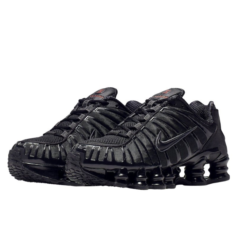 Nike Nike Shox TL Black Max Orange Zwart