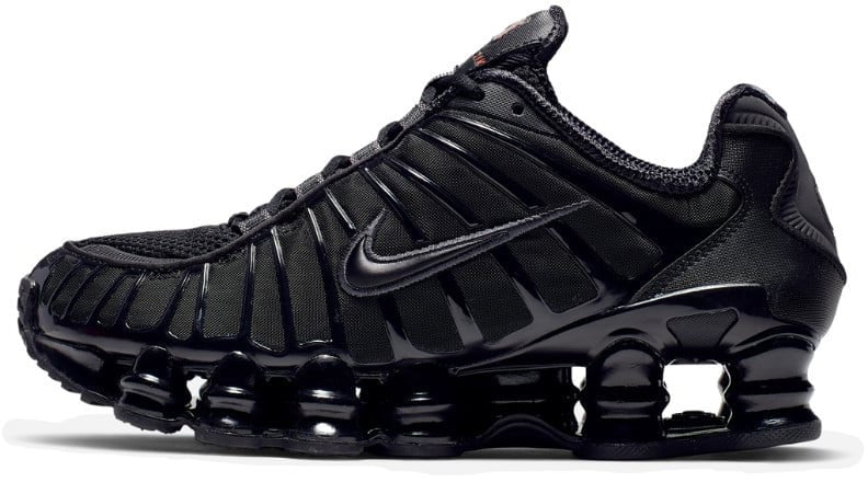 Nike Nike Shox TL Black Max Orange Zwart
