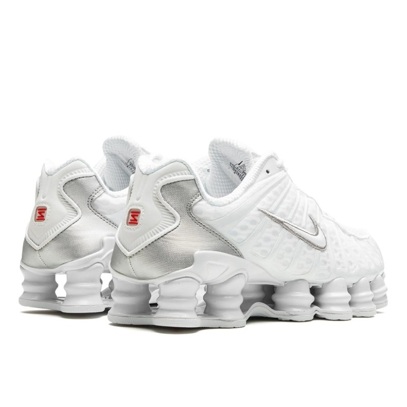Nike Nike Shox TL White Metallic Silver Orange Wit