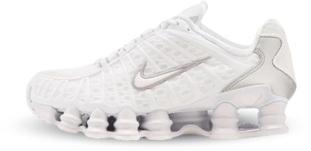 Nike Nike Shox TL White Metallic Silver Max Orange Divers