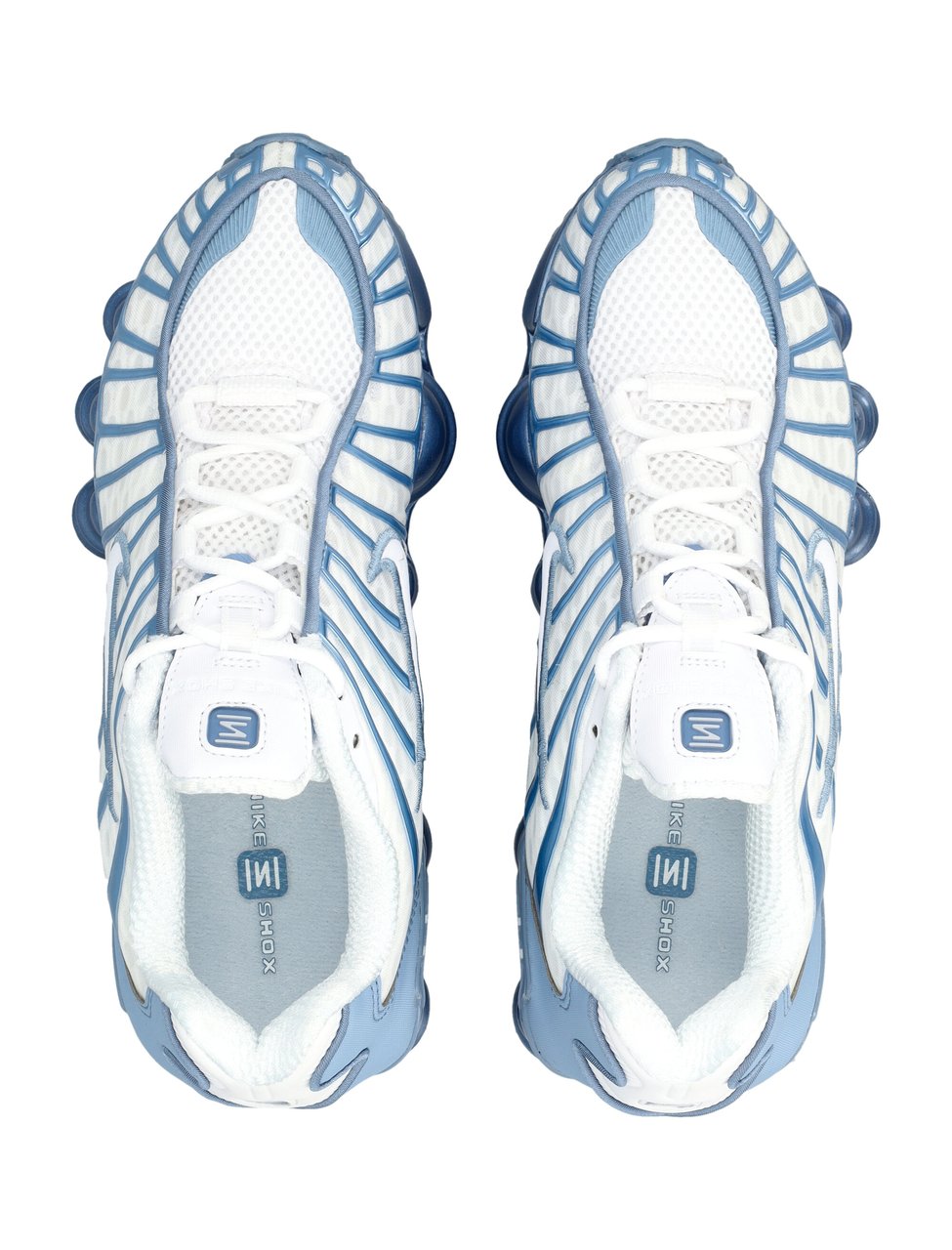 Nike Shox TL Plastic Overlays Sneakers Blauw