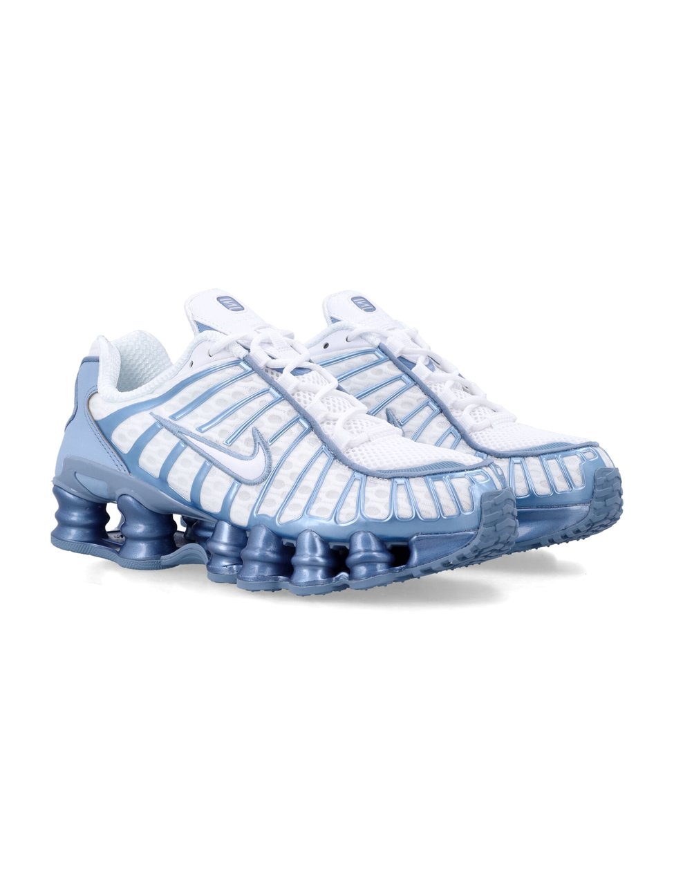 Nike Shox TL Plastic Overlays Sneakers Blauw