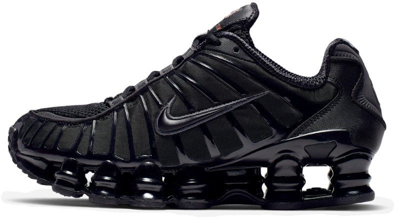 Nike Nike Shox TL Black Max Orange Zwart