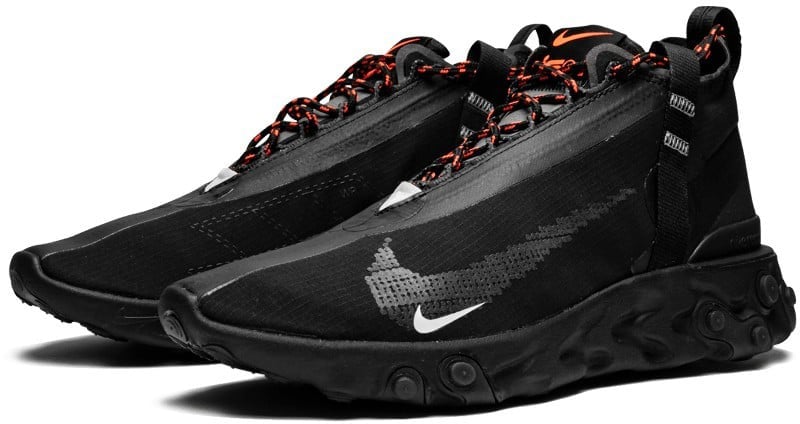 Nike Nike React Runner Mid WR ISPA Black Zwart
