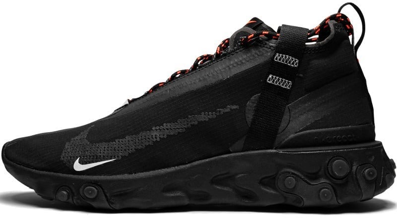 Nike Nike React Runner Mid WR ISPA Black Zwart