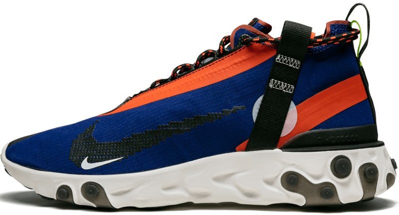 Nike Nike React Runner Mid WR ISPA Blue Void Blauw